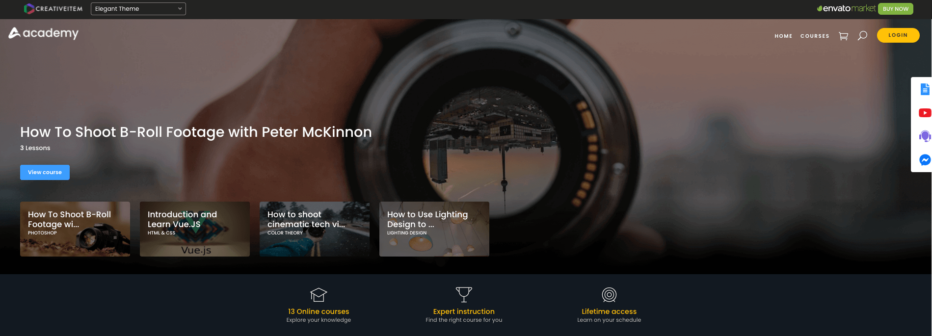 Elegant Welcome Page Elegant Welcome Page