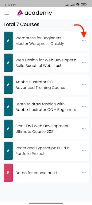Navigating Curriculum Academy Instructors Mobile App 1 Navigating Curriculum Academy Instructors Mobile App 1
