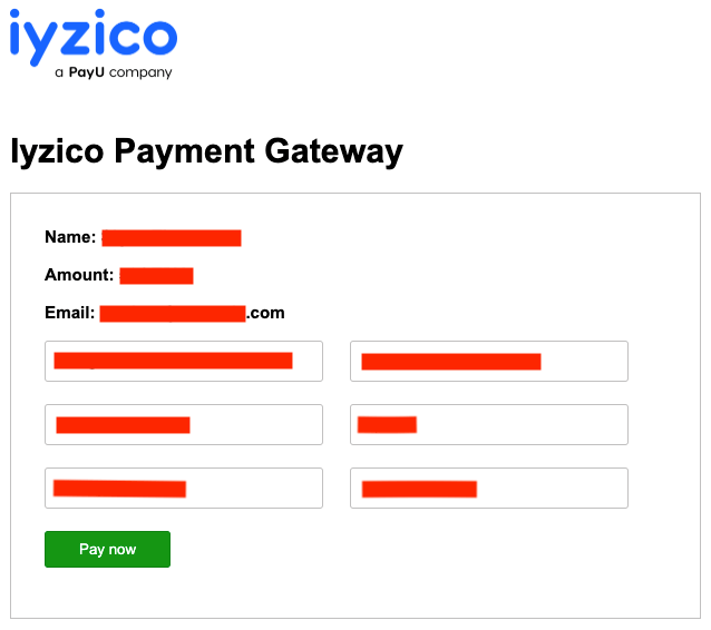 Academy Providing Iyzico Payment Info 1 Academy Providing Iyzico Payment Info 1