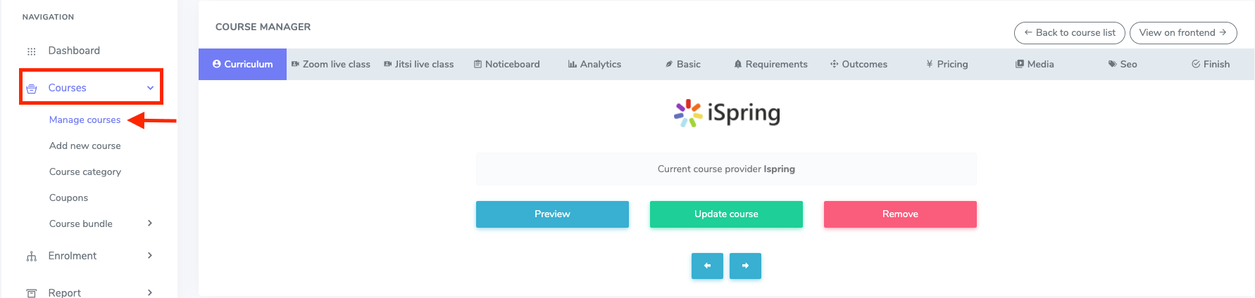 Manage Scorm Manage Scorm
