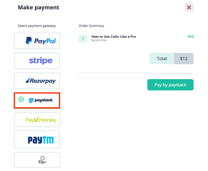 Paystack Student Paystack Student