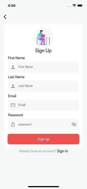 Create Account Create Account