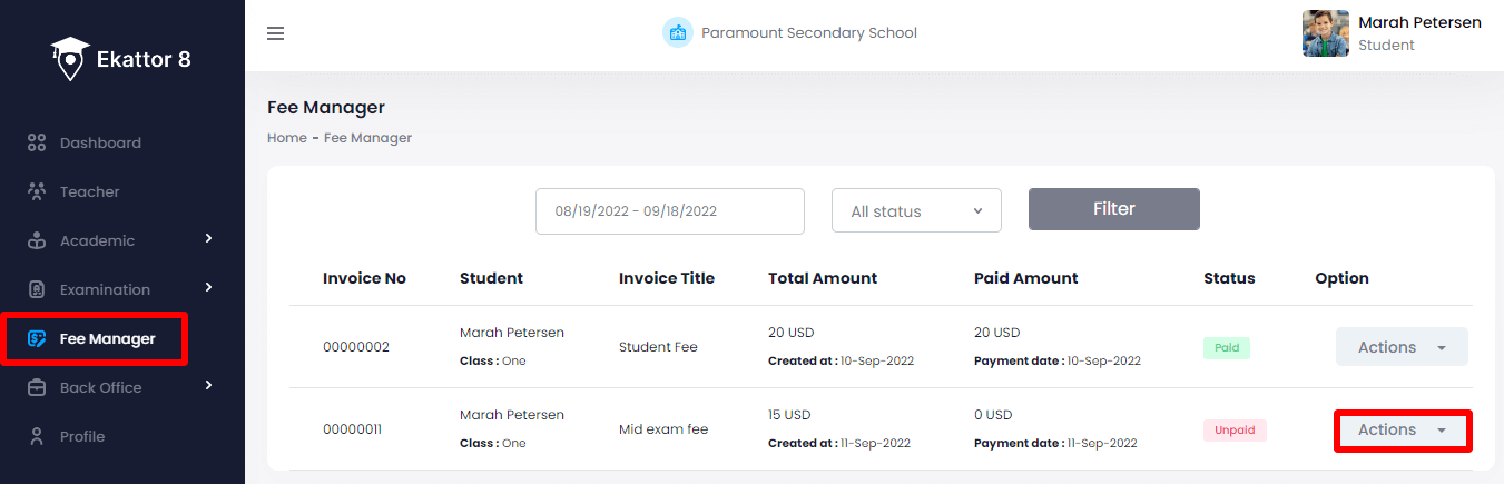Ekattor 8 Paying Fees 1 Ekattor 8 Paying Fees 1