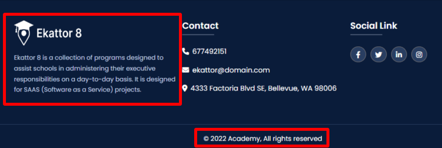Ekattor 8 Website Settings 6 Ekattor 8 Website Settings 6