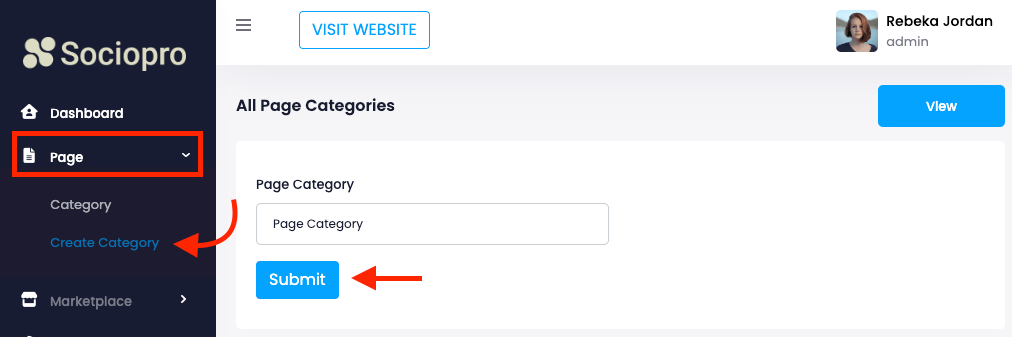 Sociopro Admin Page Category 66 Sociopro Admin Page Category 66